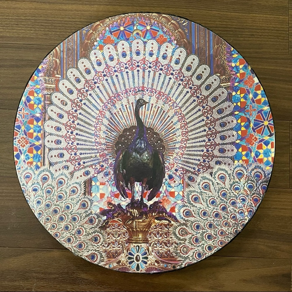 Complete Vintage Springbok Peacock Circular Puzzle